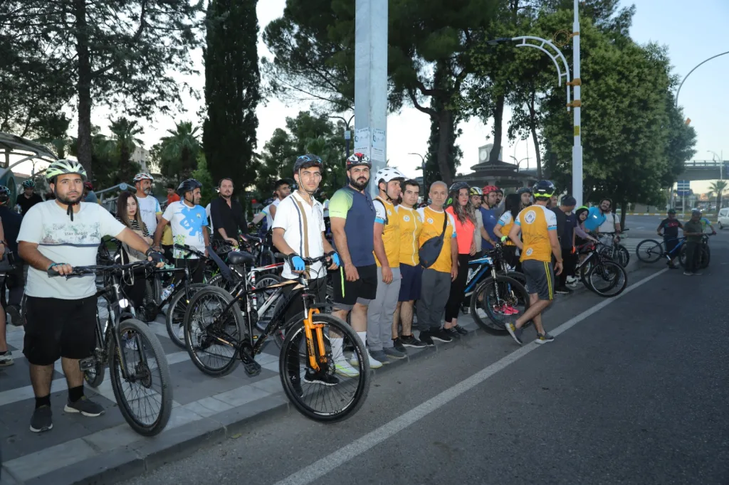 Şanlıurfa’da Dünya Bisiklet günü’nde pedal çevirdiler