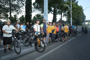 Şanlıurfa’da Dünya Bisiklet günü’nde pedal çevirdiler