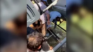 Şanlıurfa’da otobüs kazası: Yolcular panikle camları kırarak kurtuldu