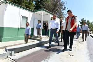 Şanlıurfa Valisi Şıldak toprak mahsulleri ofisini ziyaret etti