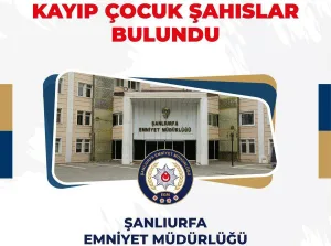Şanlıurfa’da kayıp 4 çocuk ailelerine kavuştu!