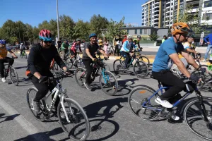 Karaköprü’de spor ve sanat bir arada yaşandı