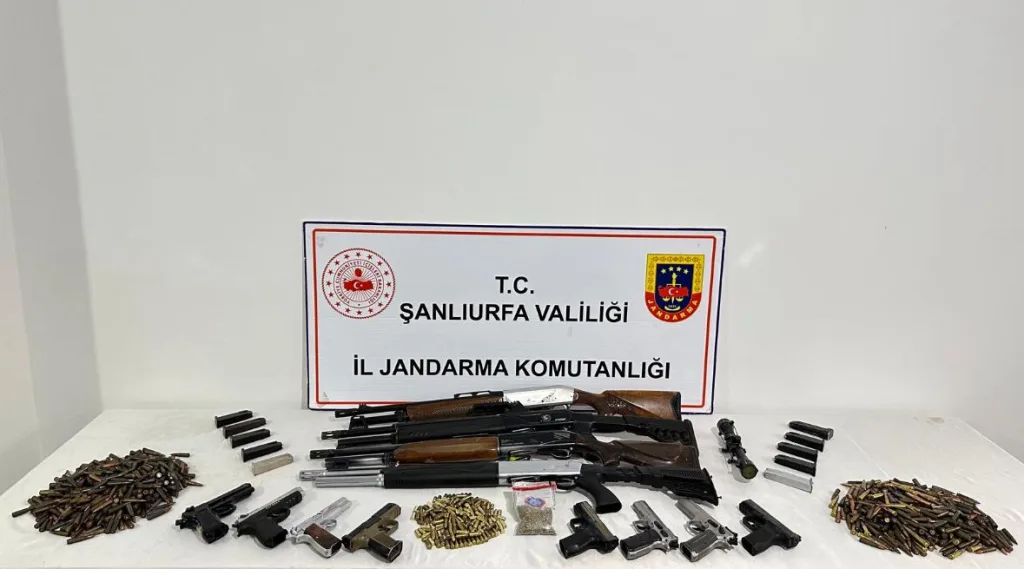 Şanlıurfa’da silah kaçakçılığı operasyonu: 5 gözaltı!
