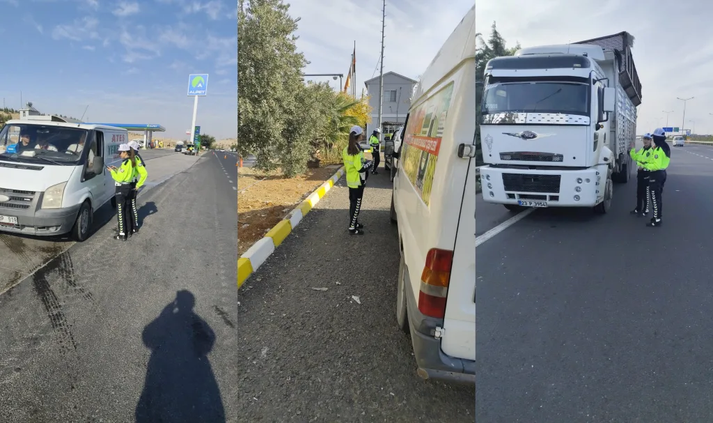Şanlıurfa’da trafik denetimleri: 212 sürücüye ceza yağdı!