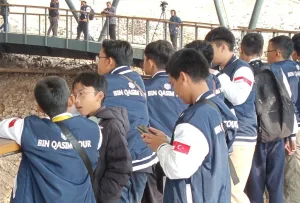 Endonezyalı öğrenciler Göbeklitepe’de tarihe yolculuk yaptı!