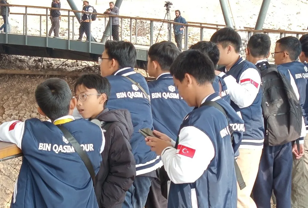 Endonezyalı öğrenciler Göbeklitepe’de tarihe yolculuk yaptı!