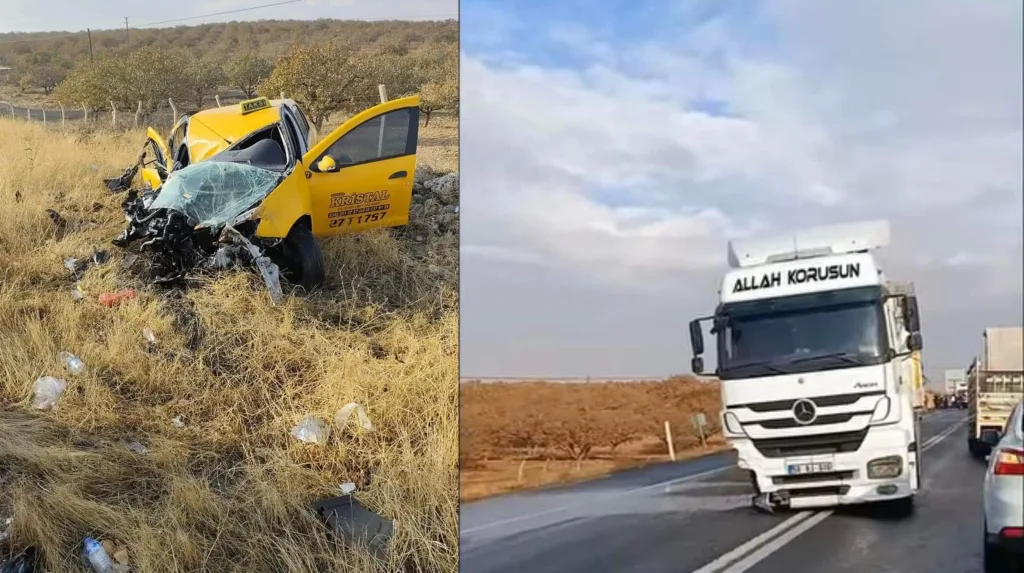 Birecik-Şanlıurfa karayolunda trafik kazası: 2 yaralı