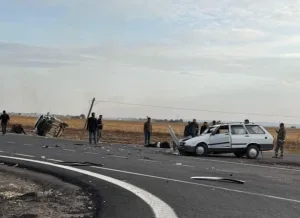 Suruç’ta feci kaza: 1 ölü, 3 yaralı