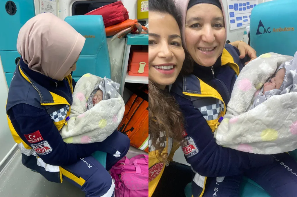 Şanlıurfa’da ambulans ekipleri doğum yaptırdı