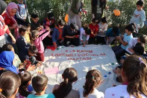 Şanlıurfa’da lösemi farkındalığı için renkler “Turuncu”ya boyandı!