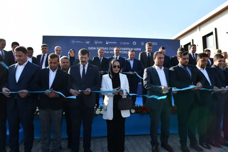 Bakan Kacır, Şanlıurfa Gıda OSB’nin açılışını gerçekleştirdi