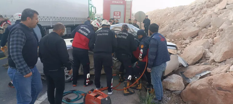 Eyyübiye’de trafik kazası: 1 yaralı