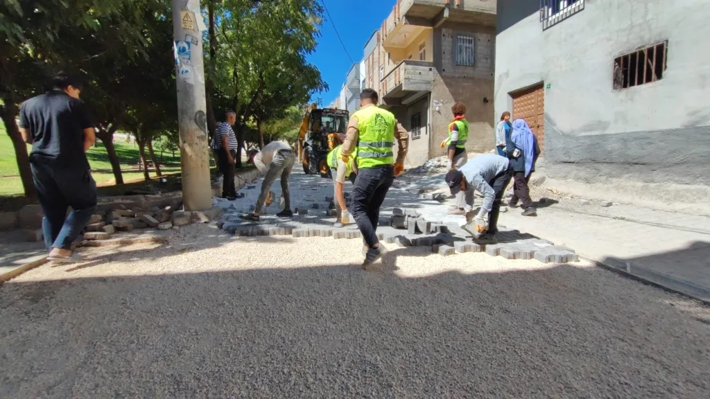 Eyyübiye’de alt ve üst yapı seferberliği sürüyor