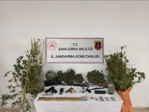 Şanlıurfa’da nefes kesen operasyon: Kilo kilo uyuşturucu ve cephanelik ele geçirildi