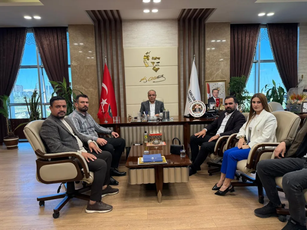 İYİ Parti Karaköprü Teşkilatından Ticaret Borsası’na ziyaret