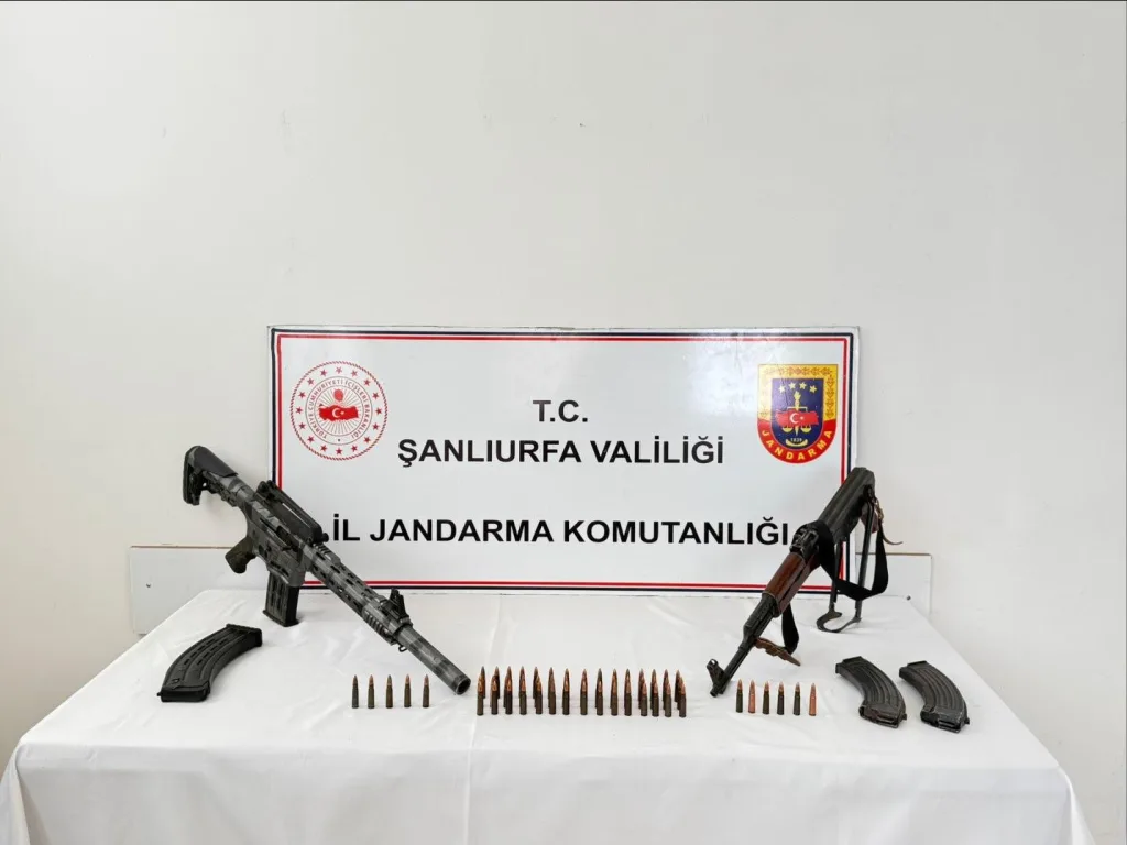 Şanlıurfa’da 3 ilçede silah operasyonu: Adeta cephanelik ele geçirildi