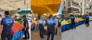 Haliliye’de pazar yerlerine sıkı denetim: Kurallara uymayan 7 esnafa ceza kesildi