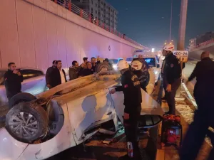 Şanlıurfa’da korkutan kaza: 2’si çocuk 3 kişi yaralandı