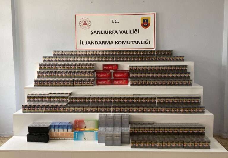 Viranşehir’de kaçak sigara operasyonu: 29 şüpheli hakkında işlem yapıldı